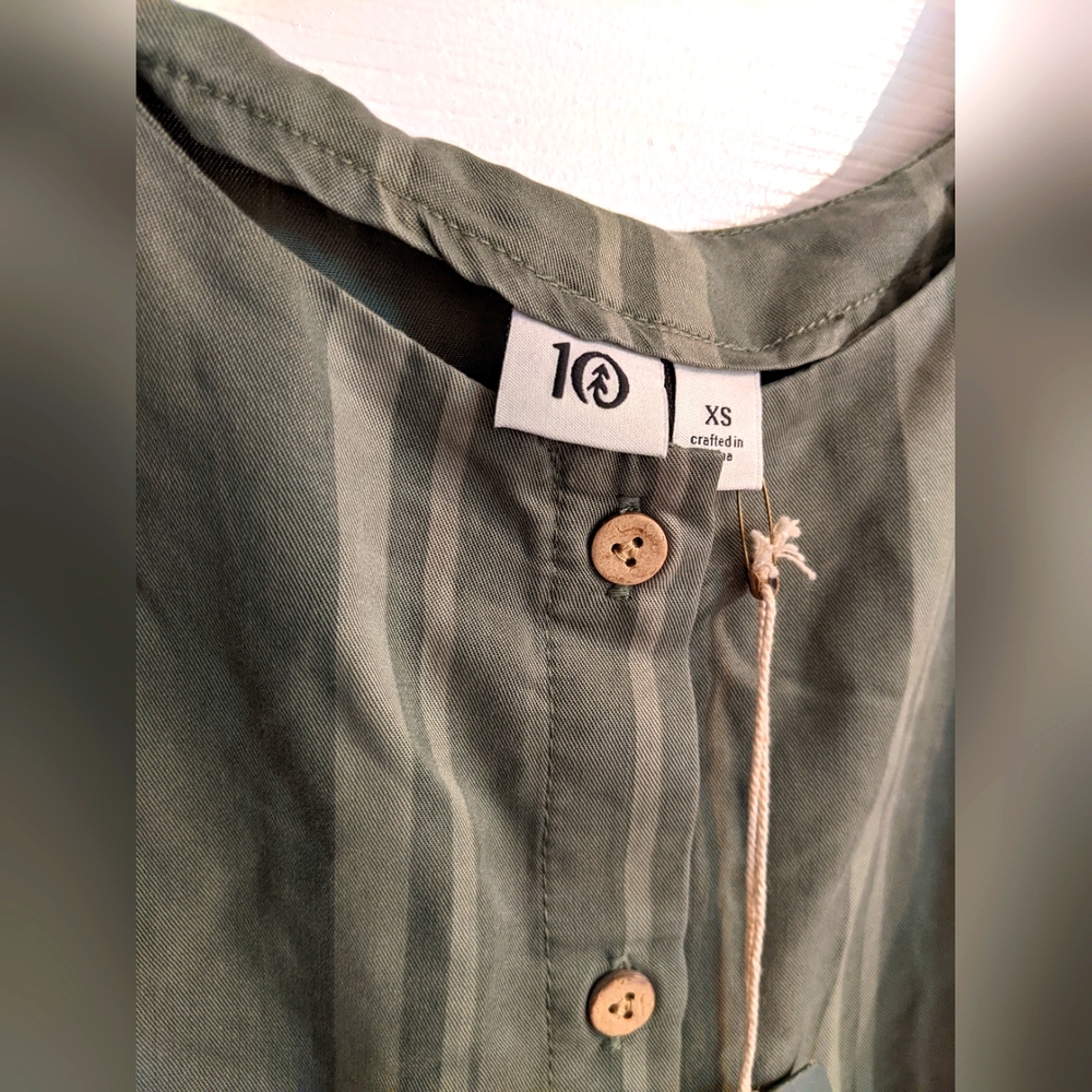 TenTree NWT Sundance Button-Down Dress 💚 - Picture 4 of 9